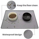 Pure-Floor™ Waterproof Silicone Pet Mat: Mess-Proof Food & Water Placemat with Raised Edges