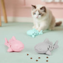 Aqua-Treat™ Interactive Fish: Bite-Resistant Food Leakage & Dental Toy for Cats