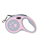 Holapet PawPrint™ Retractable Dog & Cat Leash – 3m/5m Nylon Rope for Walking, Hiking & Outdoor Travel