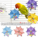 SpinWheel™ Parrot Decompression Rotating Wheel Toy – Energy Release Cage Toy for Birds