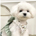 BowVest™ Japanese-Style Outdoor Chest & Back Harness Vest – Bow Half-Section Traction Rope for Dogs & Cats