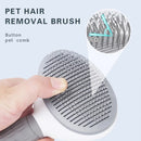 SlickCoat™ Self-Cleaning Pet Grooming Brush