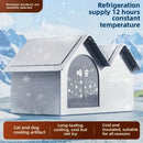 Arctic-Chill™ Self-Cooling Pet House: Breathable Summer Nest for Cats & Dogs