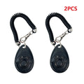 ClickTrain™ Pet Training Clicker – Adjustable Wrist Strap & Ergonomic Design for Dogs & Cats