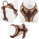 Chocolate Luxe™ Personalized No-Pull Harness: Adjustable Premium Comfort for All Sizes