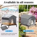 Guardian-Shelter™ Waterproof Outdoor Cat House: Insulated Winter Nest for Cats & Small Dogs