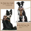 Chocolate Luxe™ Personalized No-Pull Harness: Adjustable Premium Comfort for All Sizes