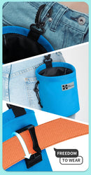TreatPack™ Portable Dog Training Snack Bag – CORDURA Waist Pouch with Quick-Draw Drawstring