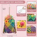 ForageFun™ Natural Parrot Foraging & Shredding Toy – Woven Rattan Chew Toy for Small & Medium Birds