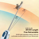 RoamFree™ Retractable Dog Leash with Waste Bag Dispenser