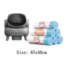 CleanLiner™ Smart Cat Litter Box Drawstring Garbage Bags – Thickened Poop Collection Bags for Neakasa & CatLink
