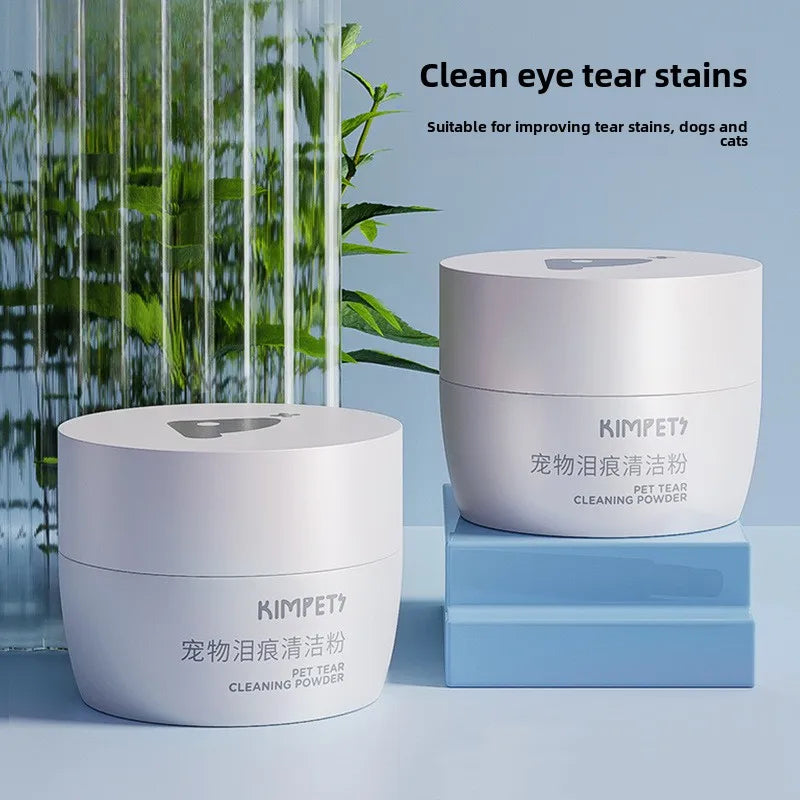 ClearEye™ Pet Tear Stain Remover Powder 30g – Gentle Eye Stain Cleaner for Cats & Dogs