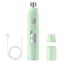 DualSpeed™ Electric Pet Nail Grinder – 2-Speed USB Rechargeable Trimmer with Diamond Wheel for Dogs & Cats