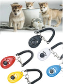 ClickTrain™ Pet Training Clicker – Adjustable Wrist Strap & Ergonomic Design for Dogs & Cats