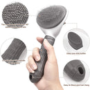 SlickCoat™ Self-Cleaning Pet Grooming Brush