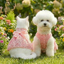 PrincessBloom™ Embroidered Flower Pet Dress
