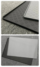 Pure-Floor™ Waterproof Silicone Pet Mat: Mess-Proof Food & Water Placemat with Raised Edges