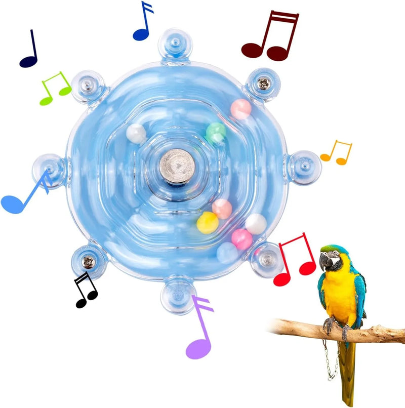 TailSpin™ Long-Tail Parrot Interactive Training Toy – Educational Enrichment for Small Birds