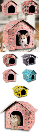 OutdoorHaven™ Waterproof Foldable Cat House