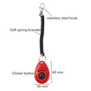 ClickTrain™ Pet Training Clicker – Adjustable Wrist Strap & Ergonomic Design for Dogs & Cats