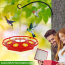 BloomSip™ 8-Port Hanging Hummingbird Feeder