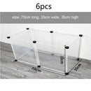 Flexi-Space™ Modular Pet Playpen – Customizable Indoor Fence for Small Animals