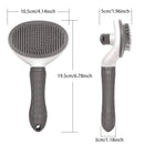 SlickCoat™ Self-Cleaning Pet Grooming Brush