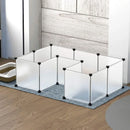 Flexi-Space™ Modular Pet Playpen – Customizable Indoor Fence for Small Animals