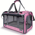 SoftVoyage™ Soft-Sided Pet Carrier – Airline-Friendly Bag for Large & Medium Cats and Small Dogs