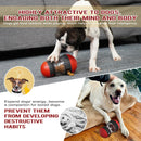 RollIQ™ Elliptical Track Rolling Ball Dog Toy – Intelligence-Building Leaky Food Interactive Toy