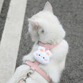 Air-Soft™ Escape-Proof Harness & Leash Set – Breathable Mesh for Cats & Small Dogs
