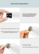 QuietGrind™ Electric Pet Nail Grinder – Quiet USB Rechargeable Claw Trimmer with LED Light & Safety Guard