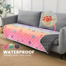 Shield-Flow™ Reversible Leakproof Mat: Waterproof Protective Cover for Pets & Kids
