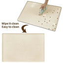 Pure-Floor™ Waterproof Silicone Pet Mat: Mess-Proof Food & Water Placemat with Raised Edges