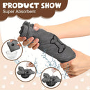 DryPaw™ Quick-Drying Microfiber Pet Towel – Ultra-Absorbent Bath & Car Wipe for Dogs