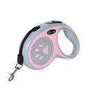 Holapet PawPrint™ Retractable Dog & Cat Leash – 3m/5m Nylon Rope for Walking, Hiking & Outdoor Travel