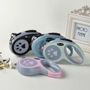 FlexiLead™ Retractable Dog & Cat Leash – 3m/5m Nylon Extending Rope for Small & Large Pets