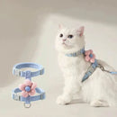 Air-Soft™ Escape-Proof Harness & Leash Set – Breathable Mesh for Cats & Small Dogs