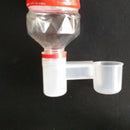 HydroSip™ Transparent Bird Drinker Cups – 10-Pack Plastic Cage Water Feeders for Parrots & Pigeons