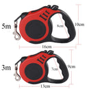 Holapet FlexiLead™ Retractable Dog & Cat Leash – 3m/5m Durable Nylon Rope for Outdoor Walking & Hiking