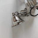 SteelBell™ Stainless Steel Parrot Bell Toy Set – Chewing, Hanging & Swing Cage Accessories for Birds