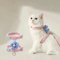 Air-Soft™ Escape-Proof Harness & Leash Set – Breathable Mesh for Cats & Small Dogs