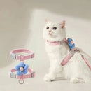 Air-Soft™ Escape-Proof Harness & Leash Set – Breathable Mesh for Cats & Small Dogs