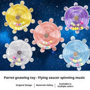 SpinWheel™ Parrot Decompression Rotating Wheel Toy – Energy Release Cage Toy for Birds