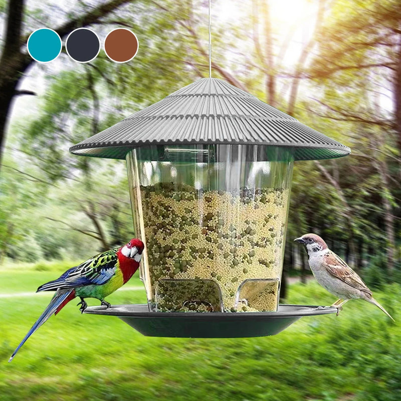 HexaFeeder™ Weatherproof Outdoor Bird Feeder