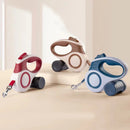 RoamFree™ Retractable Dog Leash with Waste Bag Dispenser