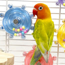 SpinWheel™ Parrot Decompression Rotating Wheel Toy – Energy Release Cage Toy for Birds
