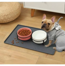 Pure-Floor™ Waterproof Silicone Pet Mat: Mess-Proof Food & Water Placemat with Raised Edges