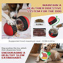 RollIQ™ Elliptical Track Rolling Ball Dog Toy – Intelligence-Building Leaky Food Interactive Toy