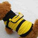 BuzzyCub™ Bee Fleece Dog Hoodie